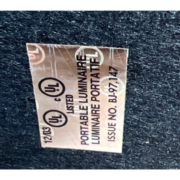 Yankee Candle Ceramic Country Lamp With Hand-Painted Shade Electric Cord Switch - Picture 7 of 7